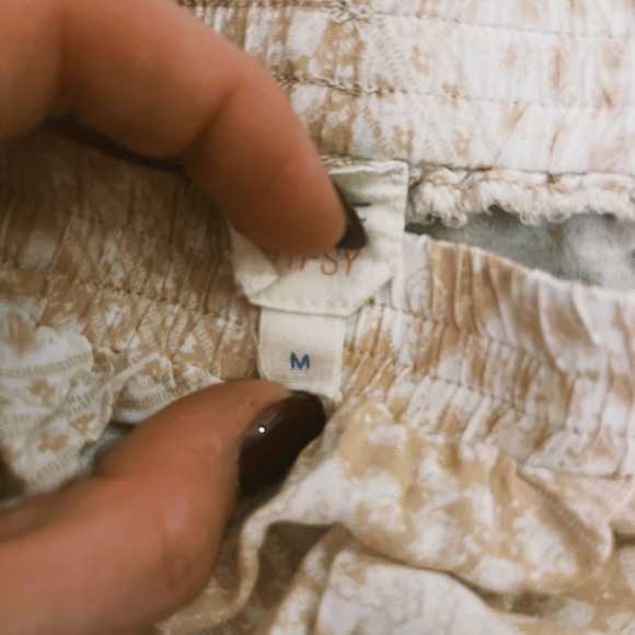 Surf Gypsy- Brown and White Matching Set - Picture 4 of 5